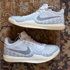 Nike Kobe Mamba Rage Gray and White Sneakers Men’s  Size 12